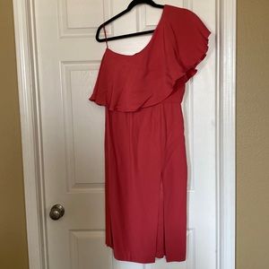NBW- Topshop coral dress